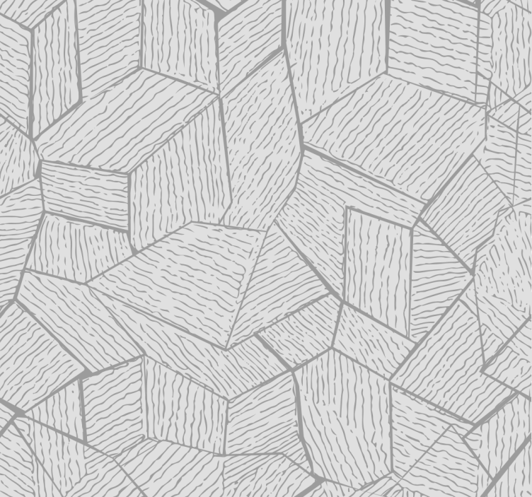 papel de parede cinzento efeito de tecido africano - TenStickers