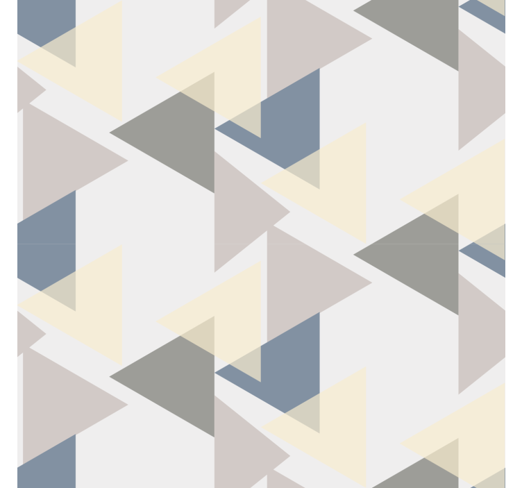 Papel de parede moderno triângulos verticais - TenStickers