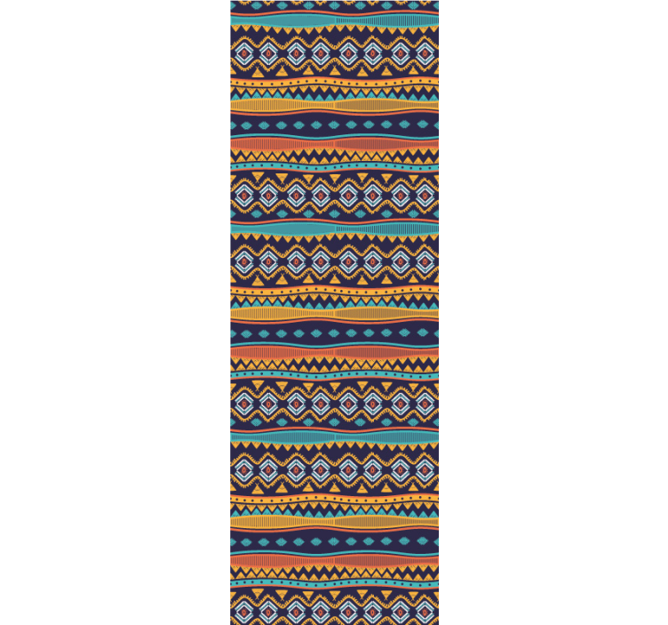 Papel de parede étnico padrão tribal - TenStickers