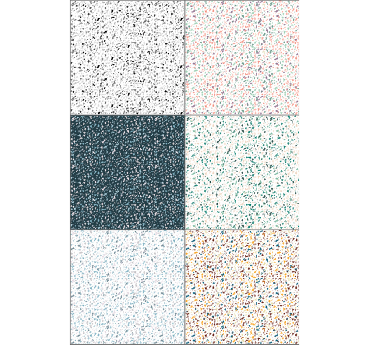 Papel de parede de mármore em tons de cinza - TenStickers