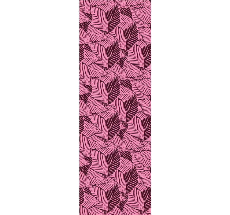 Papel de parede de natureza Floresta rosa - TenStickers