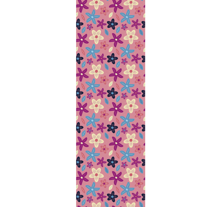 Papel de parede floral chique - TenStickers