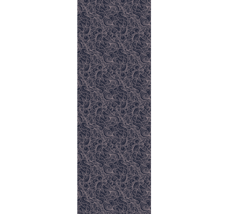 papel de parede ornamental Paisley abstrato - TenStickers