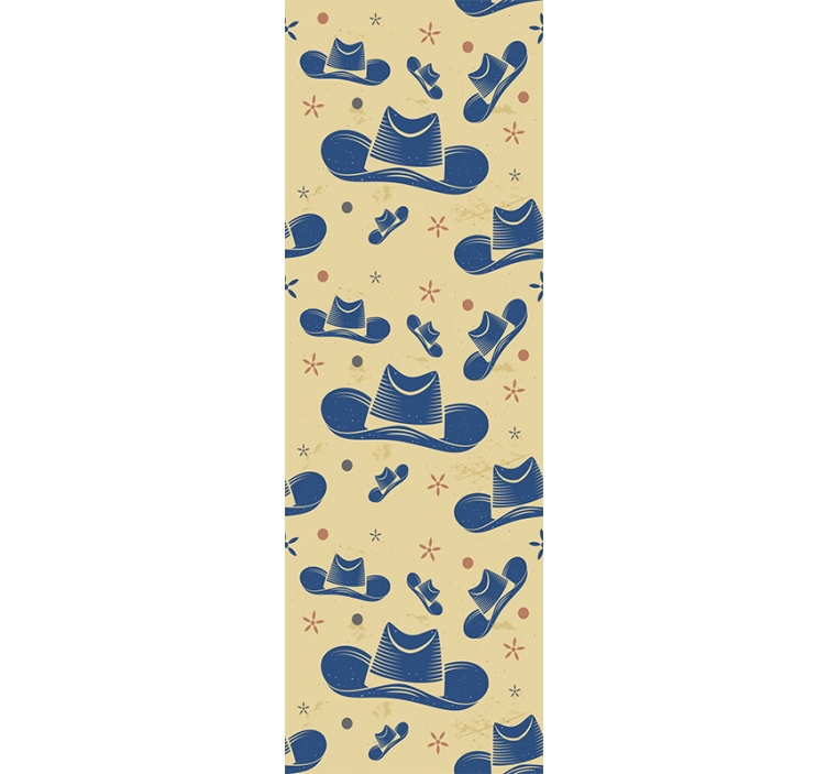 papel de parede para quarto Chapéu de caubói - TenStickers