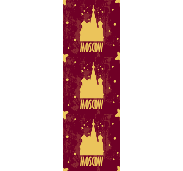 papel de parede outras cidades e países Catedral de moscou - TenStickers