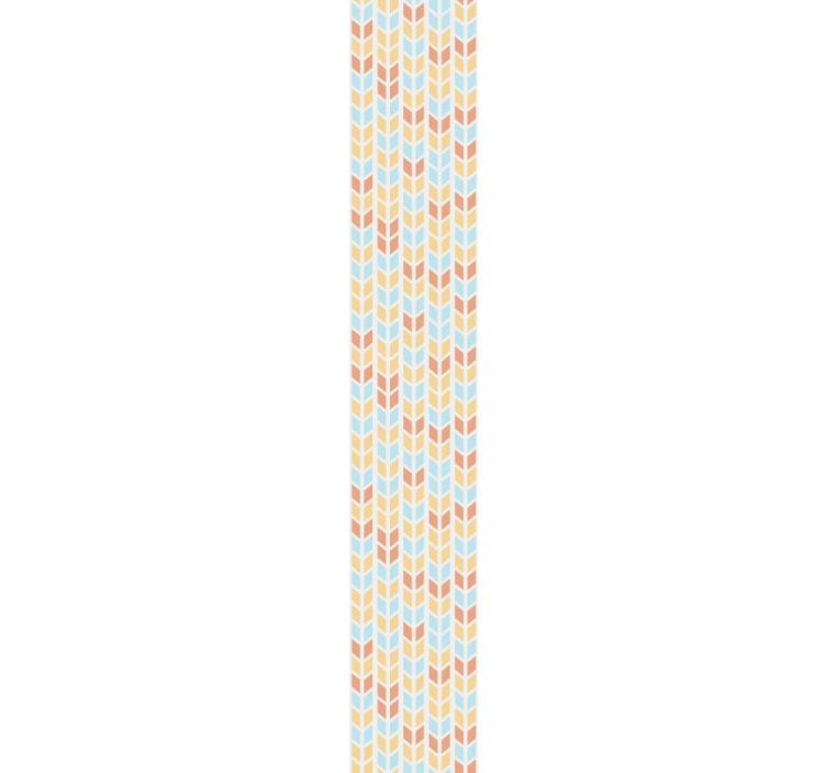 papel de parede outras texturas Setas azuis e marrons - TenStickers