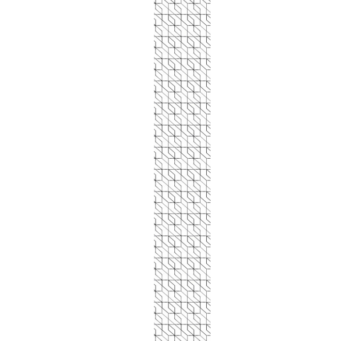 papel de parede para sala Figuras geométricas em cruz - TenStickers