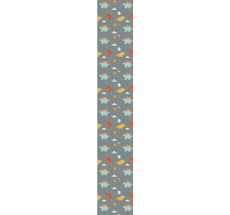 papel de parede infantil Ilustrações fofas de dinossauros - TenStickers