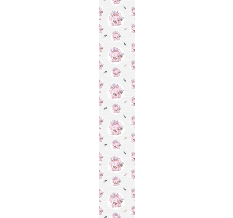 Papel de parede elefantes elefantes boêmios - TenStickers