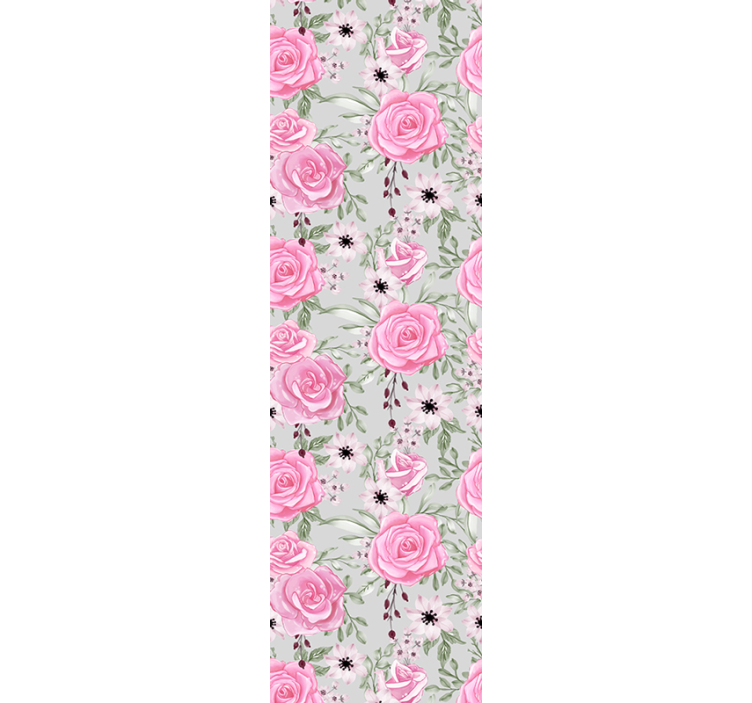 papel de parede flores elegância floral flor - TenStickers