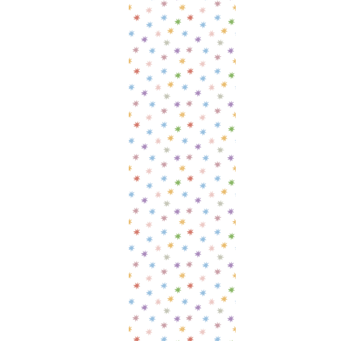 papel de parede estrelas Estrelas coloridas - TenStickers