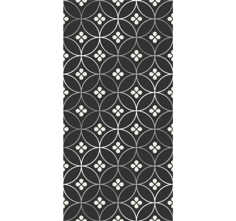 Papel de parede outros ornamentais mosaico geométrico - TenStickers