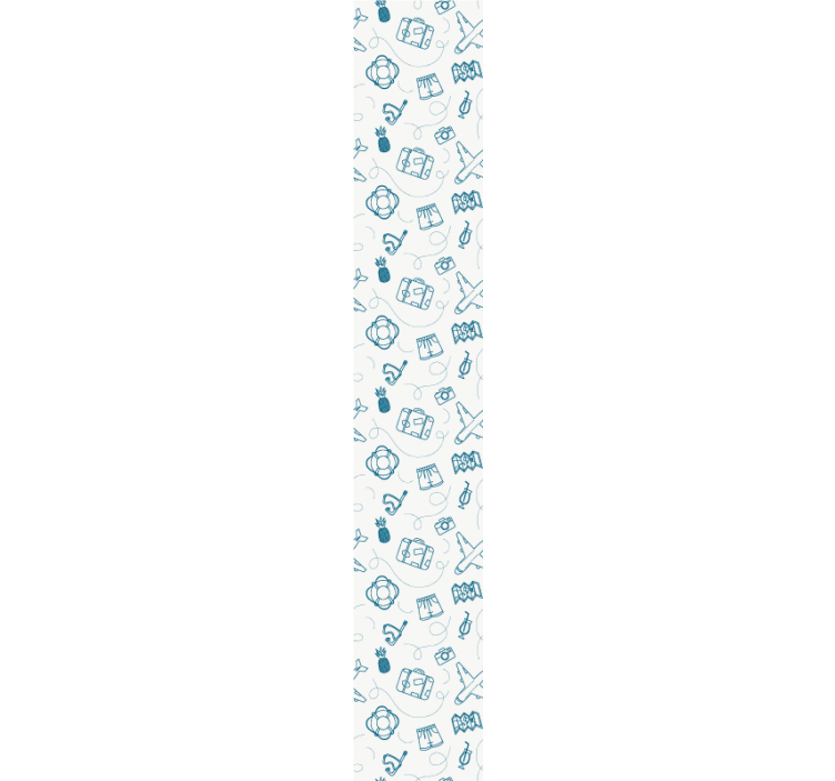 papel de parede infantil Aviões em um fundo branco - TenStickers