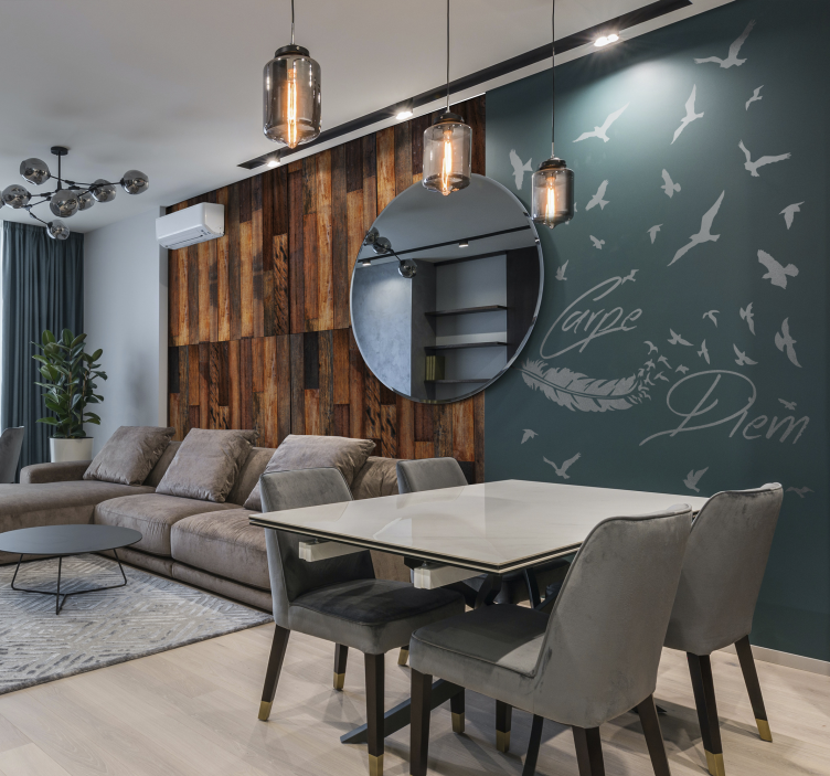 papel de parede madeira papel de parede - calma natural - TenStickers