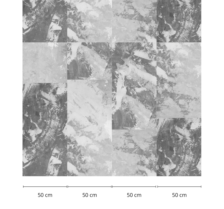 papel de parede betão Muro de concreto - TenStickers