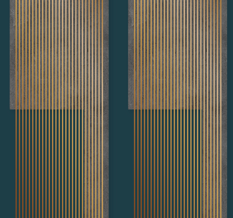 papel de parede escritorio listras de luxo - TenStickers