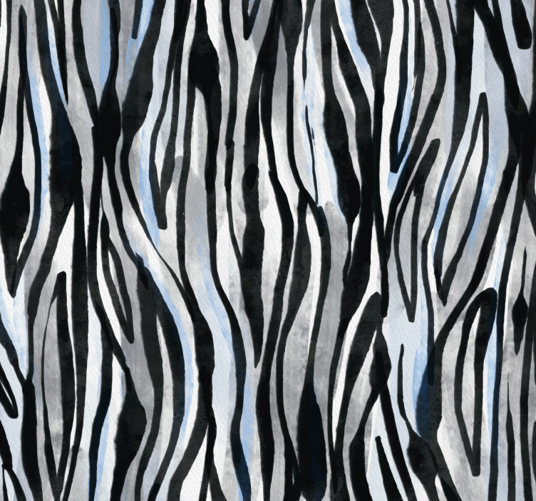 Papel de parede zebra tela de listra de zebra - TenStickers