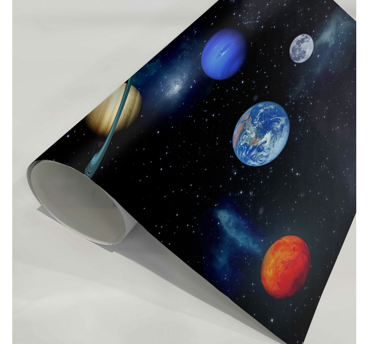 Papel de parede estrelas cosmos espaço planetas - TenStickers