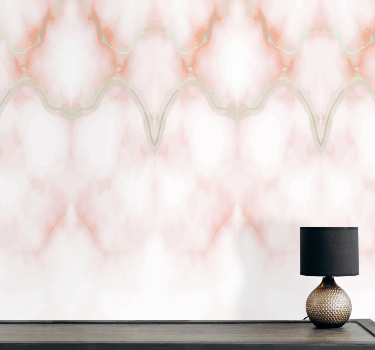 Papel de parede abstracto formas abstratas orgânicas - TenStickers