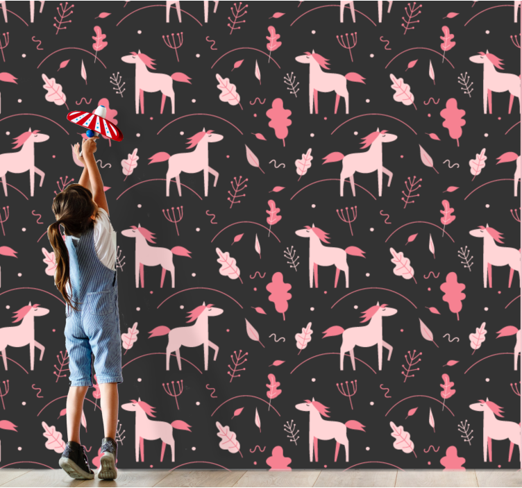 papel de parede animais fauna florestal caprichosa - TenStickers