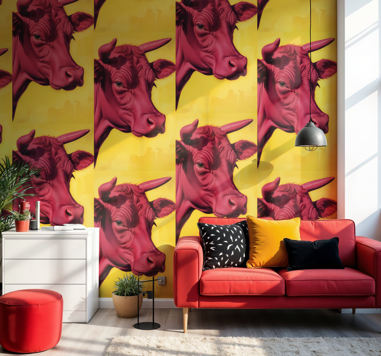 papel de parede artístico pôster de pop art de andy warhol - TenStickers