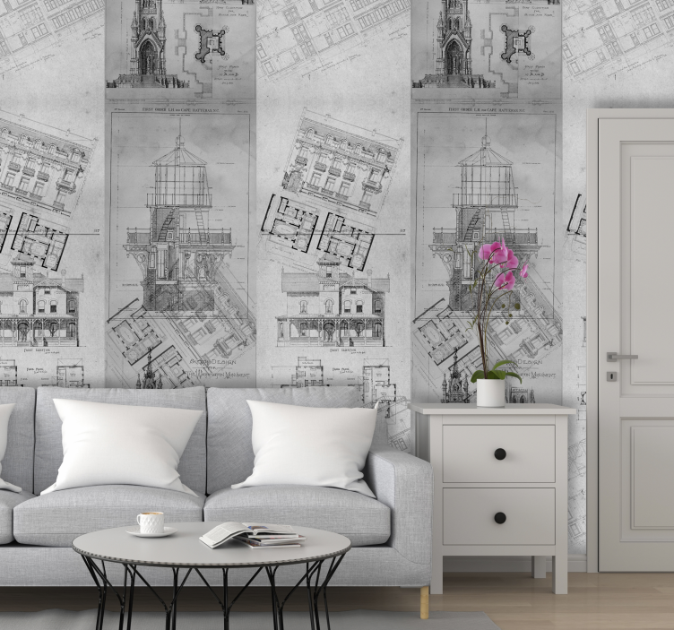 Papel de parede cenários arquitetónicos - TenStickers