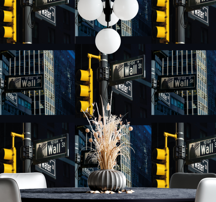 Papel de parede cidades e países cruzamento urbano - TenStickers