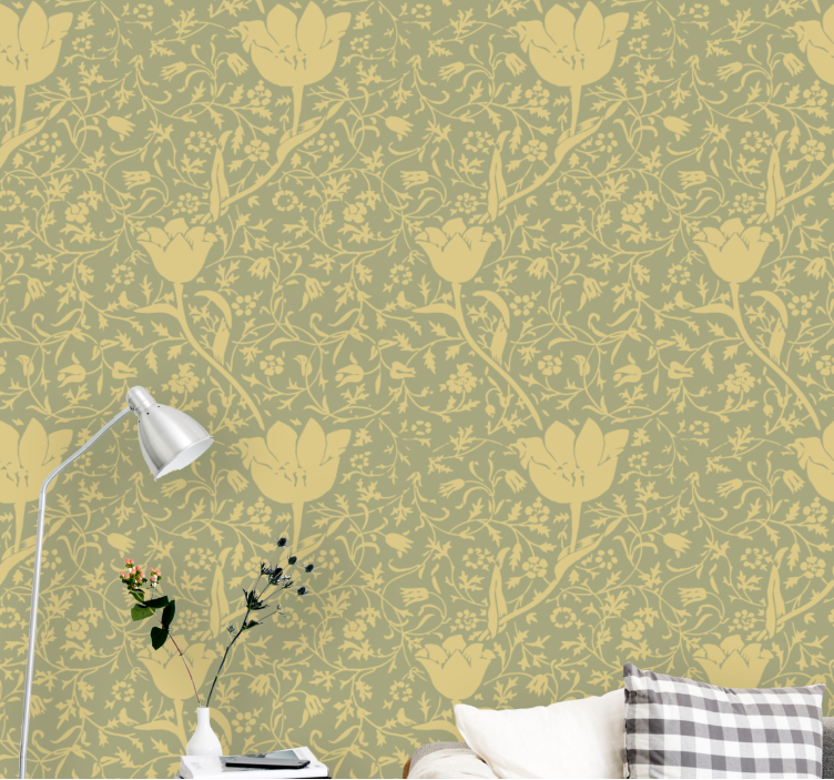 papel de parede flores flor de tulipa em flor - TenStickers