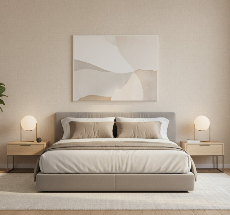 Papel de parede outras texturas textura linhas bege - TenStickers