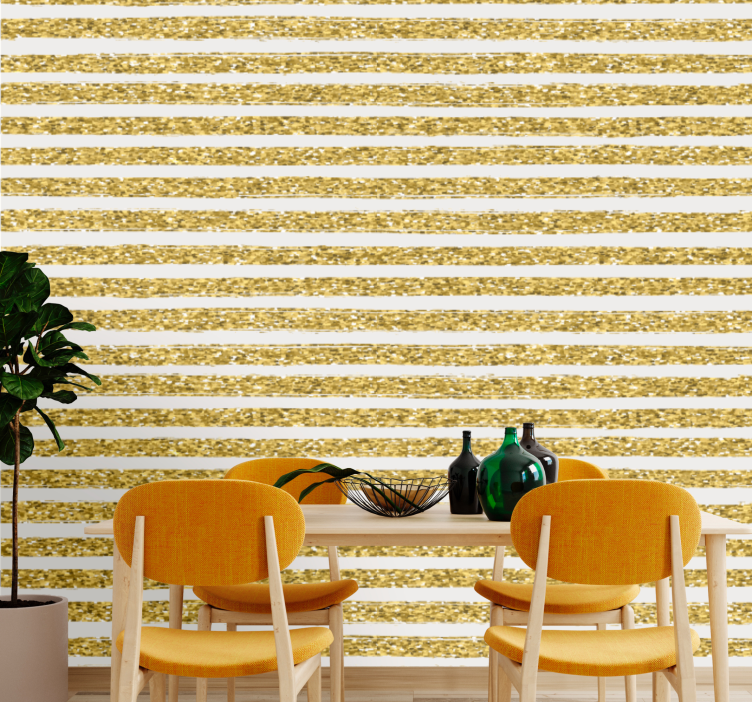 Papel de Parede riscas listras brilhantes - TenStickers