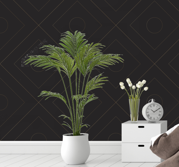 papel de parede azulejos Papel de parede de azulejos abstratos - TenStickers